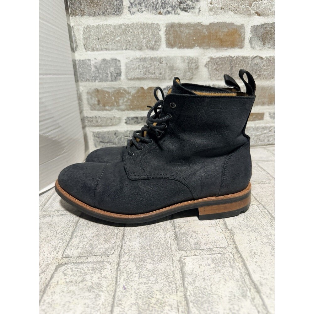 Taft 9520 Men's The Dragon 2.0 Boots Size 8 Black Leather Lace Up
